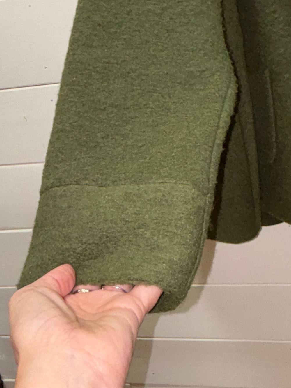 Martino Midali Olive Wool Blend Jacket – Size L - Picture 7 of 12